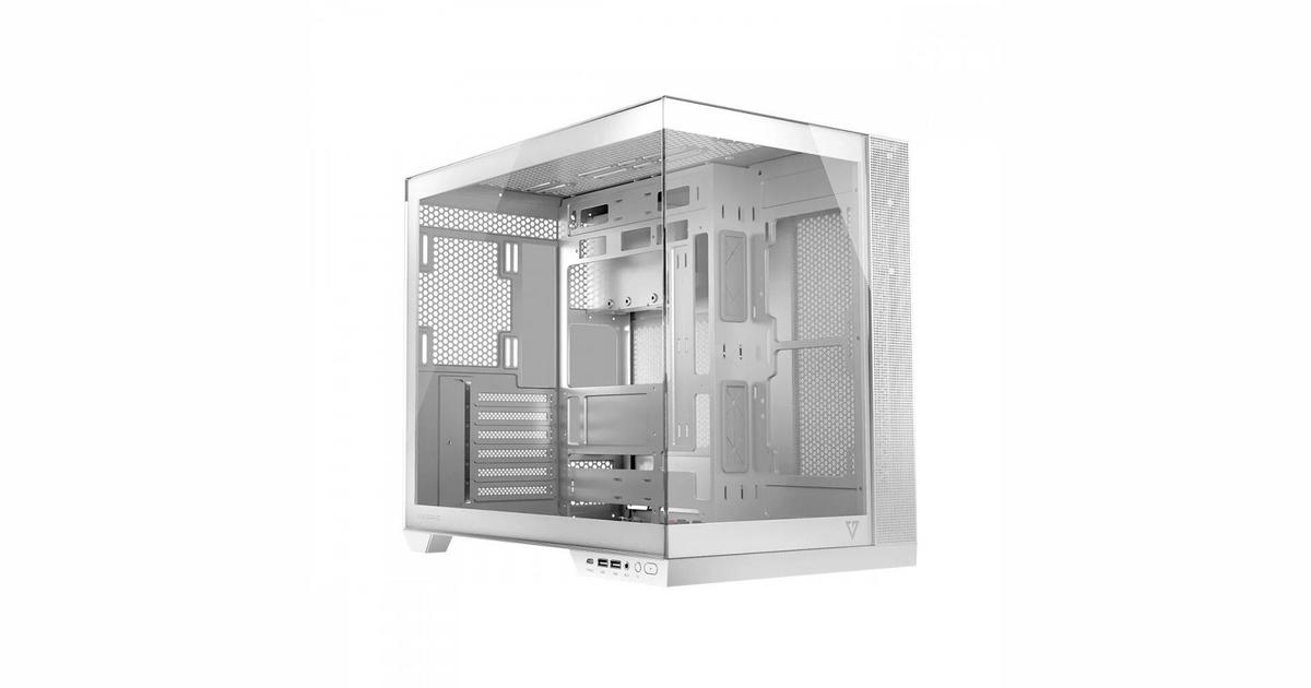 Modecom Computer case Volcano Panorama Midi white | Hinnavaatlus ...