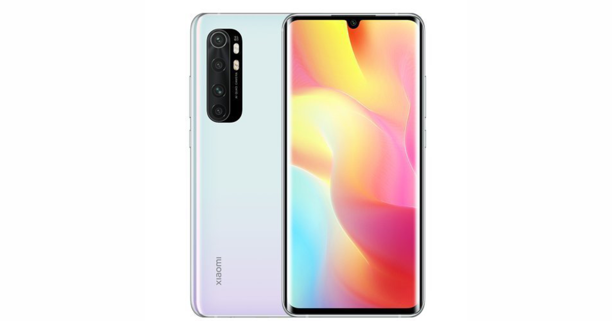 xiaomi note 10 lite glacier white