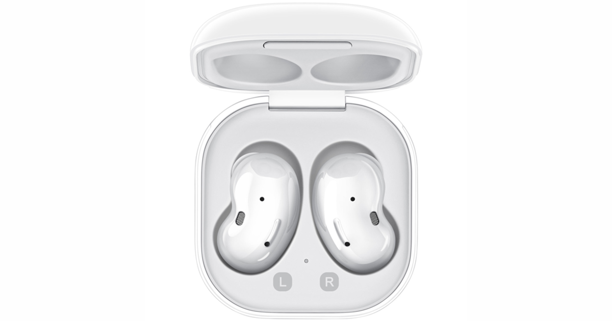 新品SAMSUNG GALAXY BUDS LIVE MYSTIC WHITE