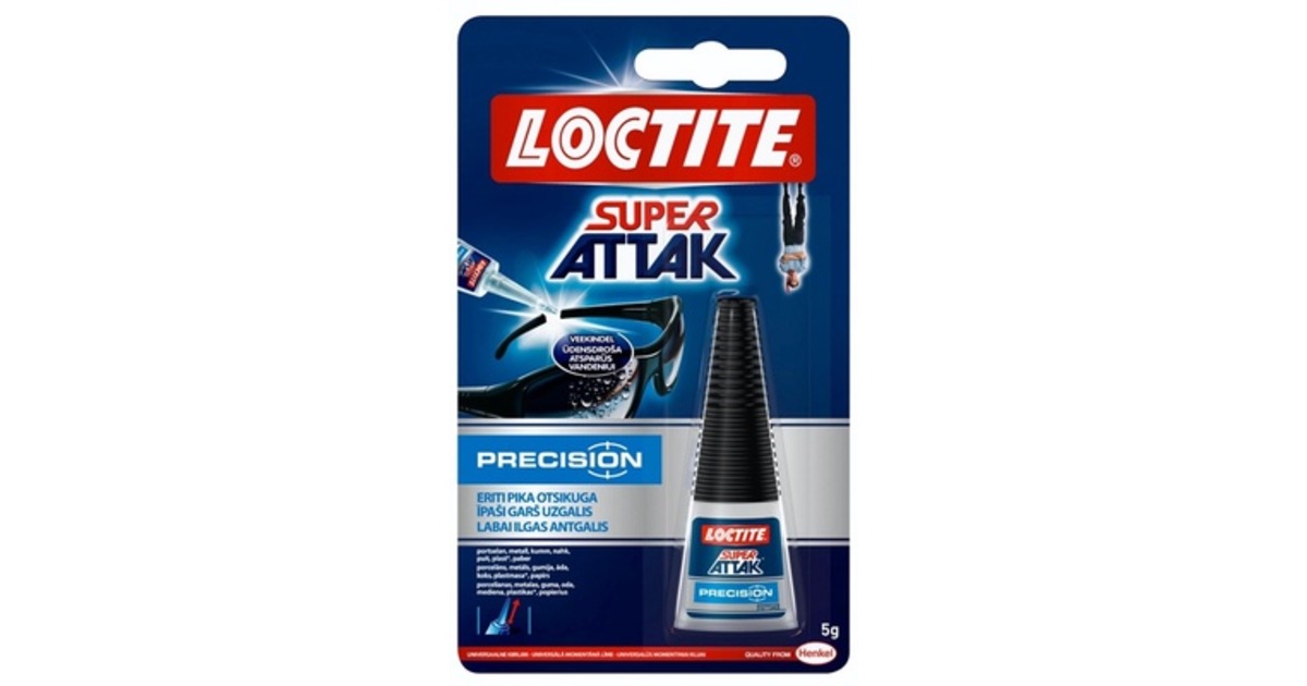 Loctite Kiirliim Super Attak Precision 5g Hinnavaatlus loctite-kiirliim-super-attak-precision-5g-hinnavaatlus