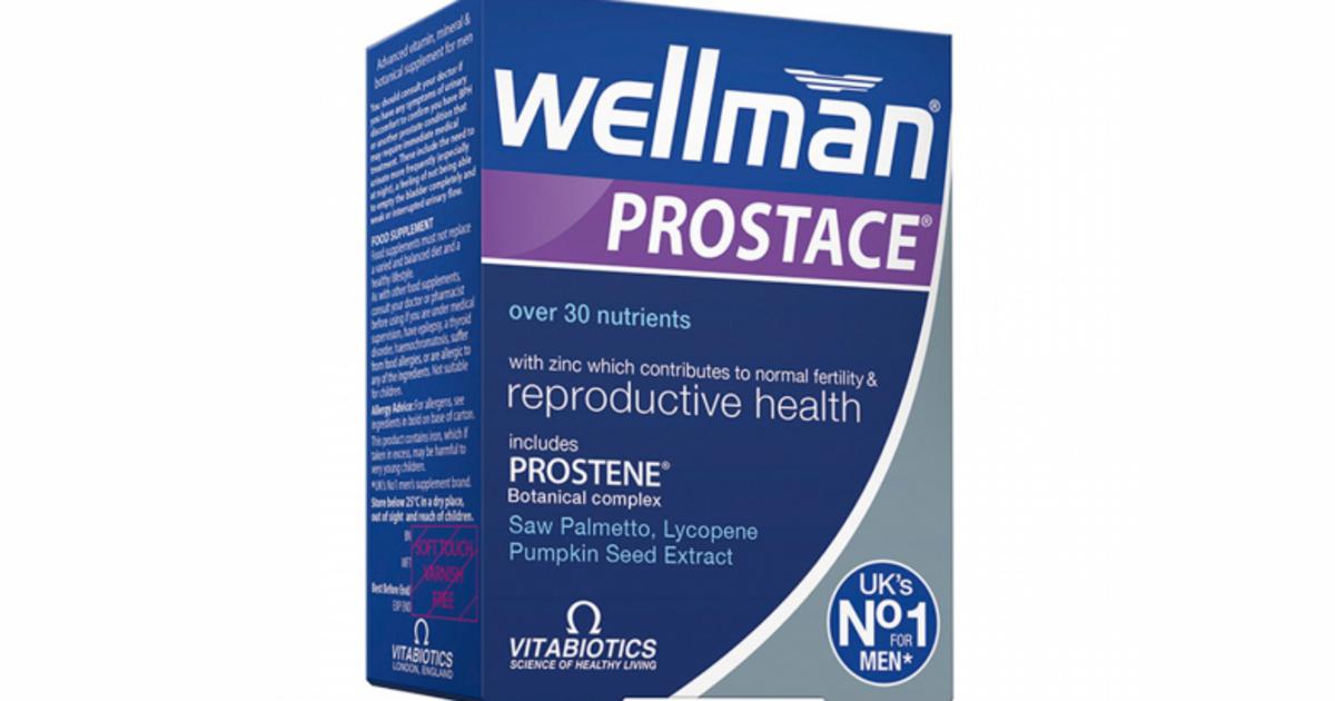 Hinnavaatlus VITABIOTICS WELLMAN PROSTACE TBL N60