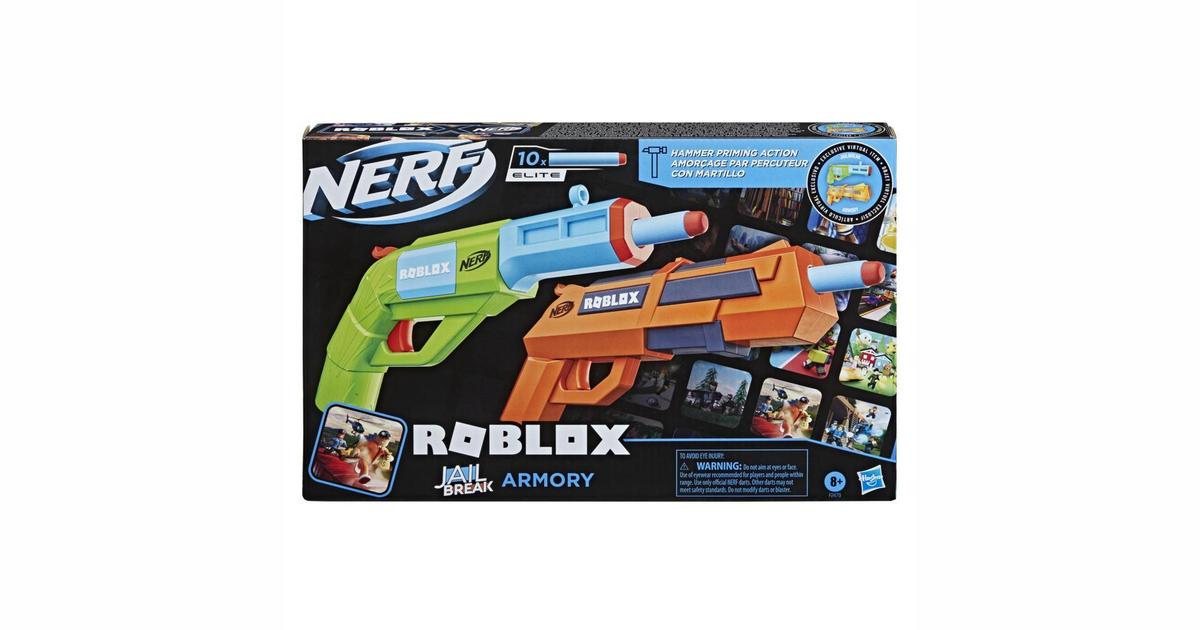  Nerf F2479EU4 Roblox Jailbreak: Armoury, Includes 2