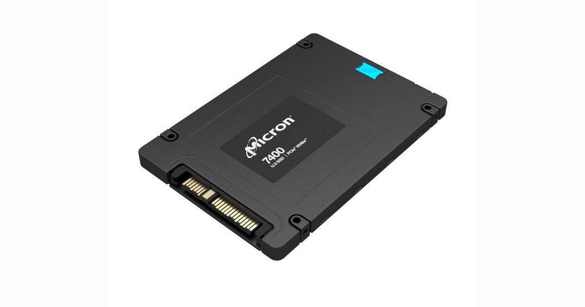 Micron SSD|MICRON|SSD series 7400 Pro|1.92TB|NVMe|NAND flash technology ...