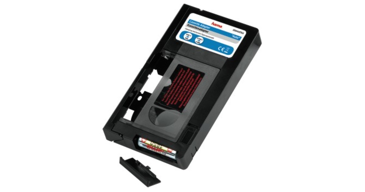 Hama kasseti adapter VHSC/VHS Auto Cassette Adapter (44704