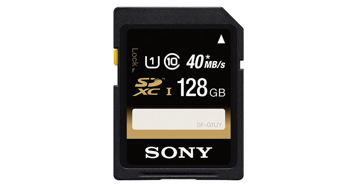 Memory card sony