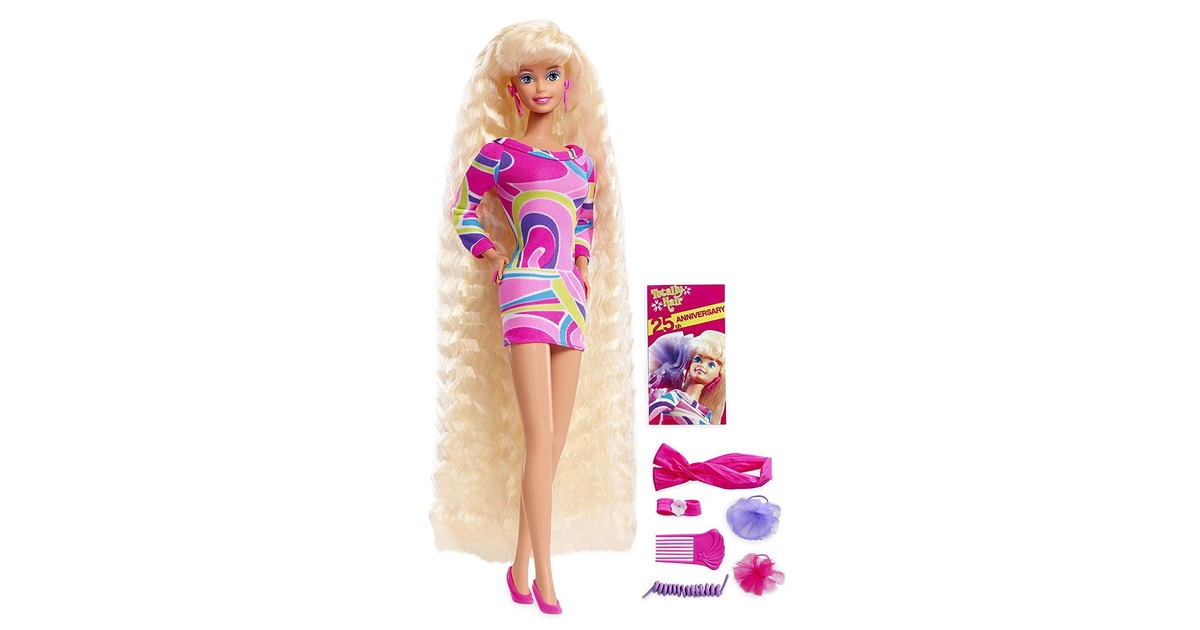 Mattel Totally Hair 25th Anniversary Barbie Doll DWF49 | Hinnavaatlus ...