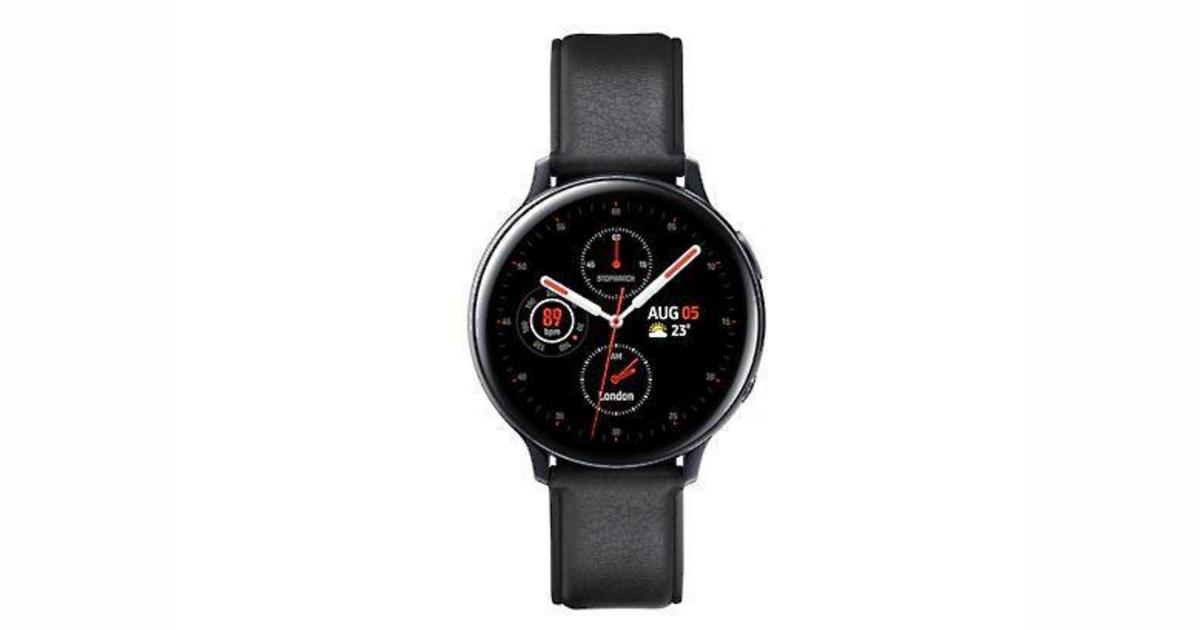 samsung galaxy watch active2 aluminium 44mm aqua black