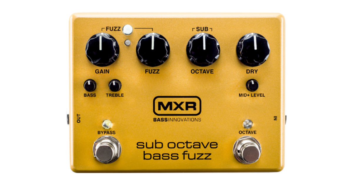MXR M287 Sub Octave Bass Fuzz.