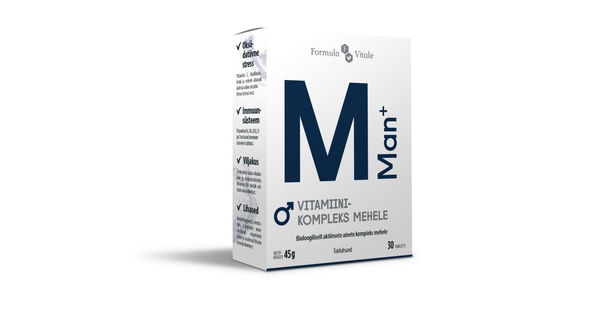 FORMULA VITALE MAN+ TBL N30 | Hinnavaatlus - hinnavõrdlus- ja IT ...