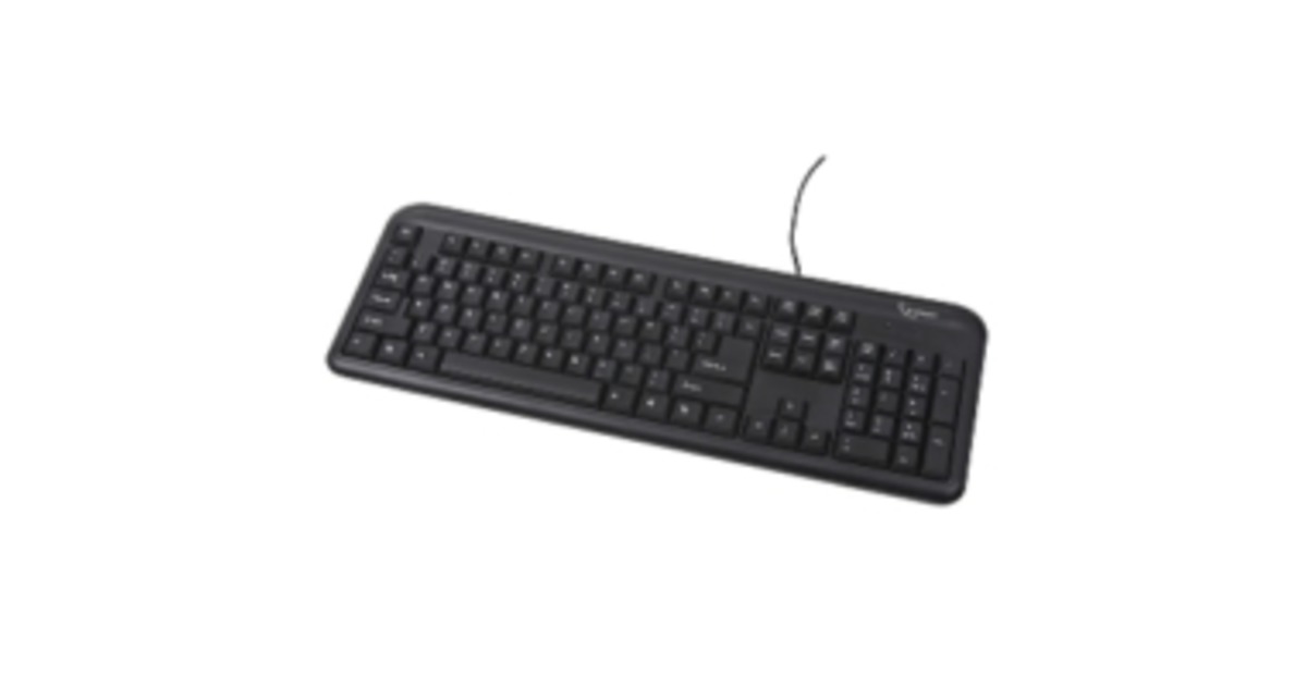 Gembird KB101 Standard keyboard US layout black ps/2 Hinnavaatlus Tehnikakaupade