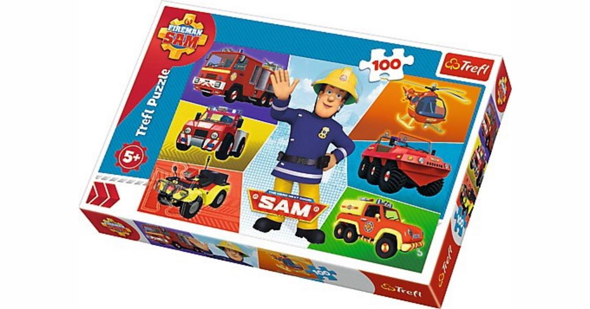 Trefl Pusle Fireman Sams Vehicles 16354, lastele, 27.5 cm x 47 cm ...