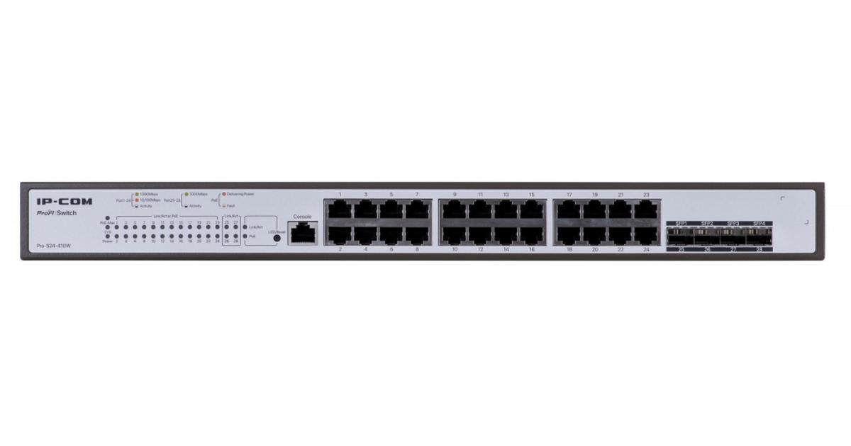 IP-COM Networks Switch IP-COM PRZEŁĄCZNIK IP-COM PRO-S24-410W PRZE ...