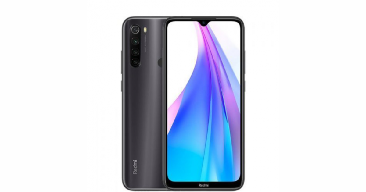 Xiaomi Redmi Note 8T – 64 GB, Moonshadow Grey, 48 MP Quad-Kamera, Snapdragon 665