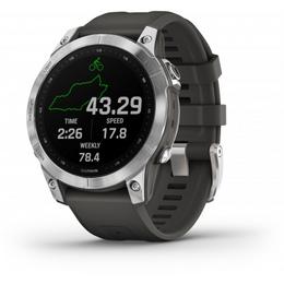 Garmin fenix 7, 47 mm, hõbedane / hall rihm - Spordikell