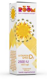 RÕÕM VITAMIIN D3 SPREI 2500 IU (62,5MCG) 22,5 ML