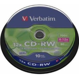 25 pack CD-RW 700MB 25pc 700MB 700MB, 25 pack, CD-RW s Emtec CD-RW - blank CDs 
