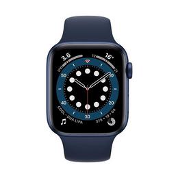 Apple Watch Series 6 LTE 44mm Blue Aluminum Case with Deep Navy Sport Band