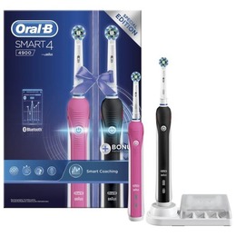 Oral-B Smart 4 4000N CrossAction Electric /& Bluetooth Toothbrush  By Braun