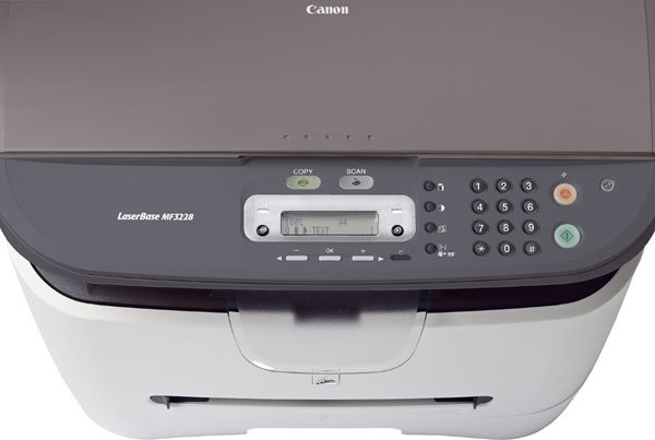 Мфу canon mf3228 печатает черные листы