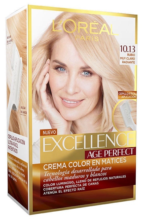 Larce go for excellence. Loreal Excellence 10.1. Краска 10.13 Excellence. Краска лореаль экселанс 10.13. Краска Loreal age perfect 10.03.