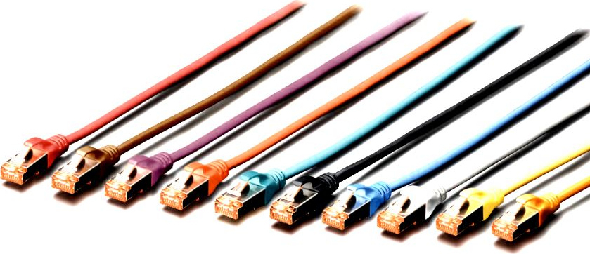 CAT5e polybag FTP Length: 15.0 m Color: Gray Digitus Patch Cable