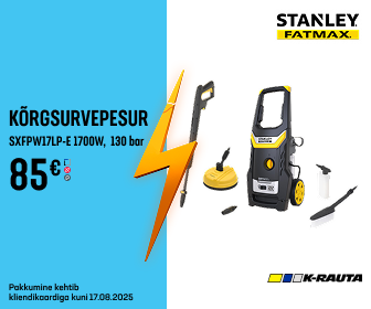 Välgukiirusel K-rautasse! ⚡Suurepärased pakkumised kehtivad vaid 4 päeva! 