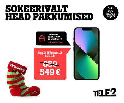 Sokeerivalt head Tele2 pakkumised!