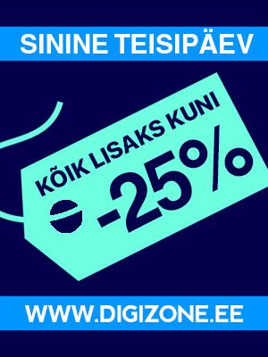 KOGU KAUP -25%! Tasuta transport